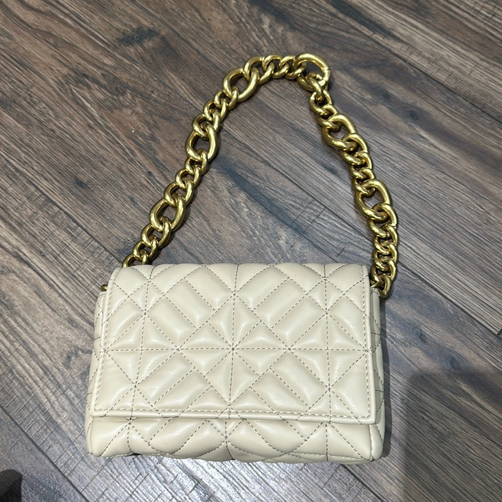 Zara nude clutch